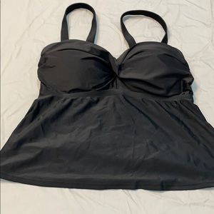 Tankini top. Never worn. No tags
